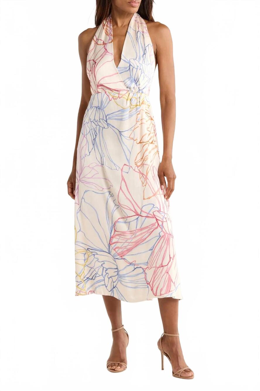 NEW FRNCH cosima dress in multi